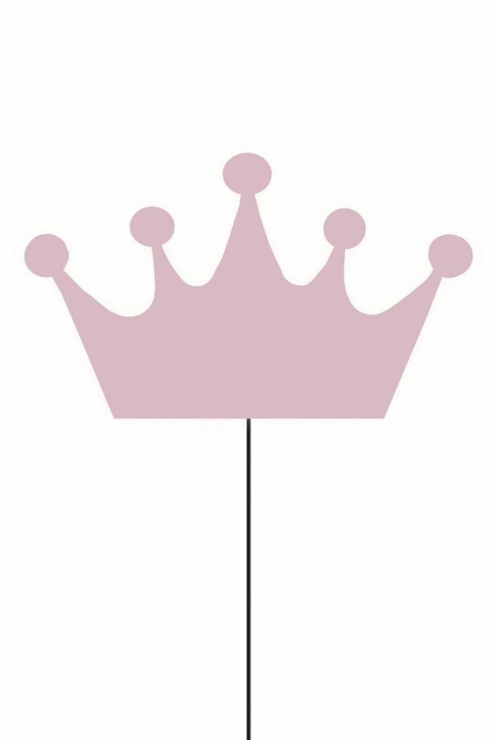 Wandleuchte \'Krone\' - Pink in der Gruppe ZIMMER / Kinderzimmer bei Reforma (131404)