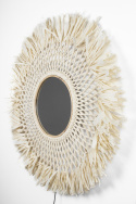 Wandleuchte \'Boho Mirror\' - Natur