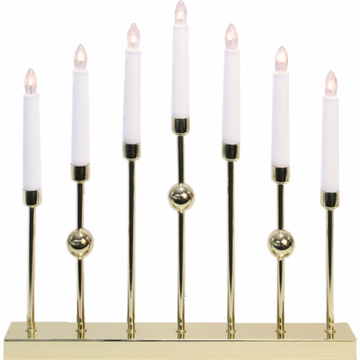 Kerzenstnder \'Gustavo\' - Messing in der Gruppe DEKORATION / Dekoration / Kerzenhalter & Laternen bei Reforma (138-00)