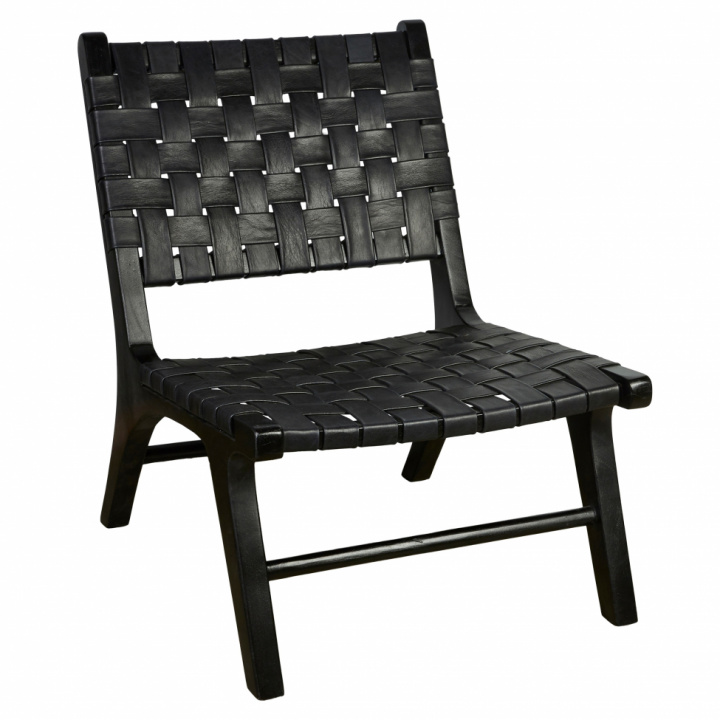 Stuhl \'Leder\' - Schwarz in der Gruppe Möbel / Stühle und Polstermöbel / Stühle bei Reforma (140123)