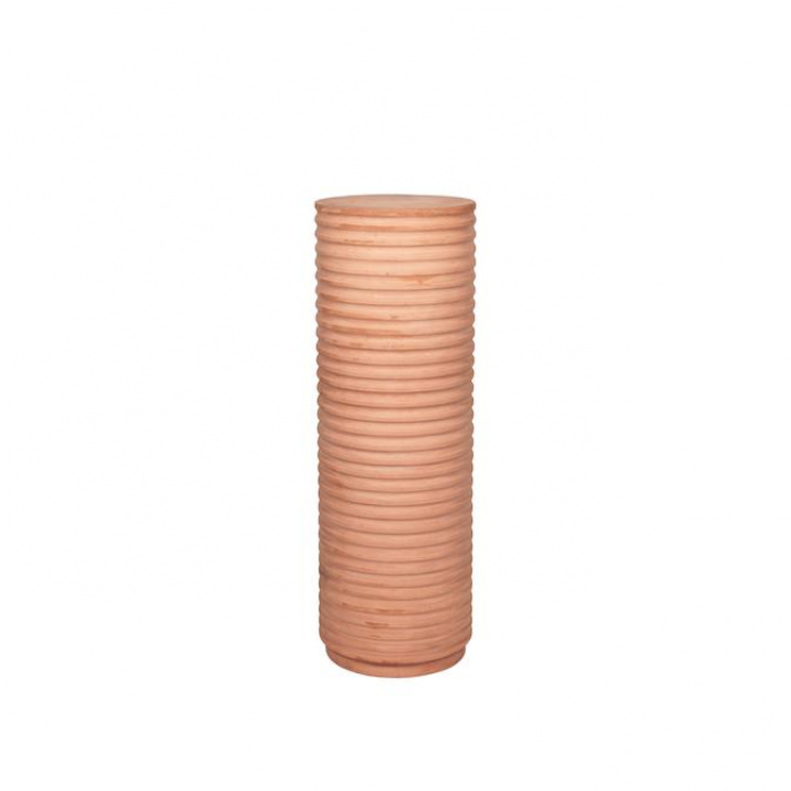 Sockel \'Rillo\' ca. 36cm - Braun in der Gruppe Möbel / Tische / Beistelltisch bei Reforma (14469025)