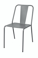 Stuhl Comfy - Stahlgrau