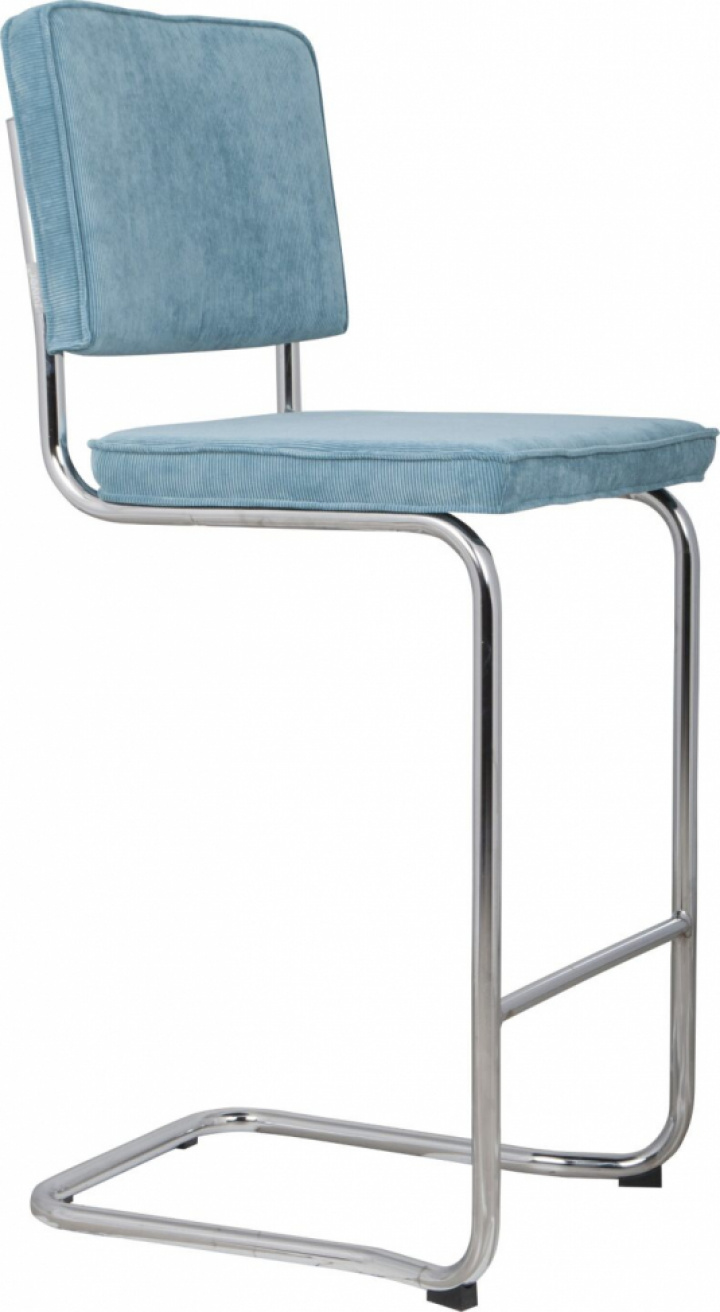 Barhocker \'Ridge\' - Blau in der Gruppe Möbel / Stühle und Polstermöbel / Barhocker & Barstühle bei Reforma (1500006)
