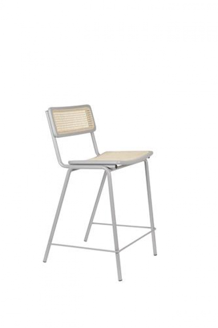 Stuhl 'Jort' - Grau/Natur