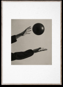 Poster \'Play I\' 50x70 - Grau