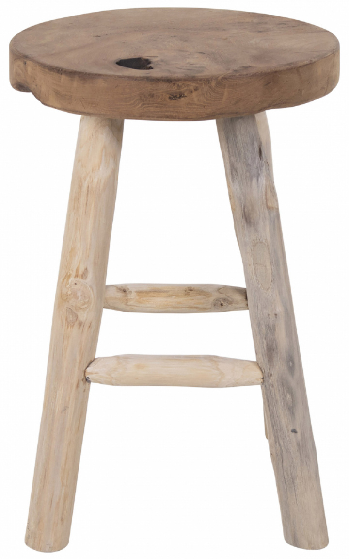 Hocker 'Badia Teak' - Natur