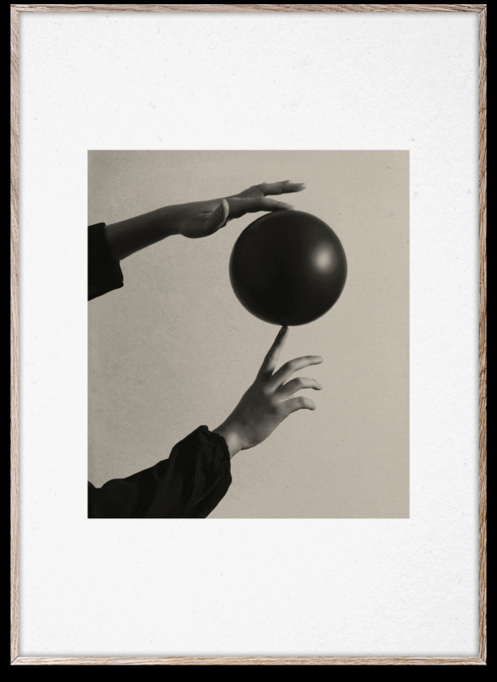 Poster 'Play II' 50x70 - Grau