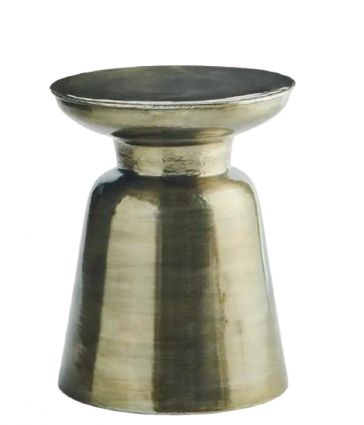 Beistelltisch 'Aluminium' - Messing