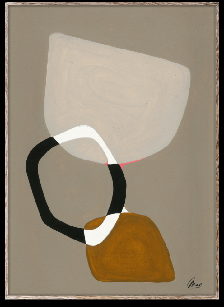 Poster 'Komposition 03' 50x70 - Multi