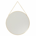 Wandspiegel Rund - Messing ¯40