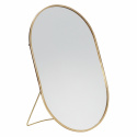 Tischspiegel Oval - Messing