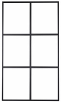 Industriewand \'Nyköping\' - Schwarz