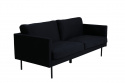 Sofa \'Åland\' 2-Sitzer - Schwartz