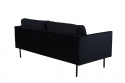 Sofa \'Åland\' 2-Sitzer - Schwartz