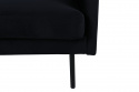 Sofa \'Åland\' 2-Sitzer - Schwartz