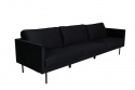 Sofa \'Åland\' 3-Sitzer - Schwartz