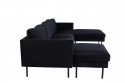 Diwansofa \'Åland\' - Schwarz