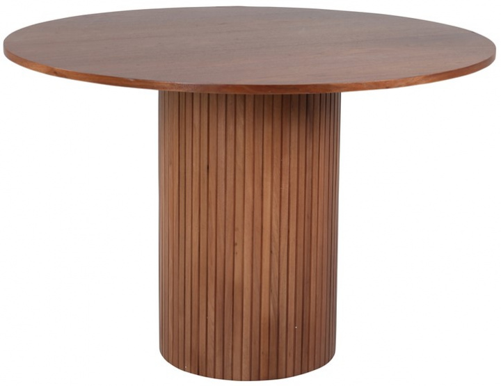 Esstisch 'Barkaby' Rund 110cm - Braun
