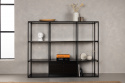 Schrank \'Alingsås\' 150x120cm - Schwarz