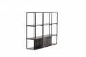 Schrank \'Alingsås\' 150x120cm - Schwarz