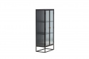 Schrank \'Grebbestad\' 70x160cm - Schwarz