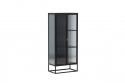 Schrank \'Grebbestad\' 70x160cm - Schwarz