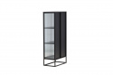 Schrank \'Grebbestad\' 70x160cm - Schwarz