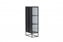 Schrank \'Grebbestad\' 70x160cm - Schwarz