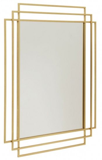 Spiegel \'Quadrat\' - Gold 76x97cm