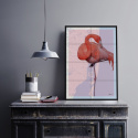 Poster - Der Flamingo