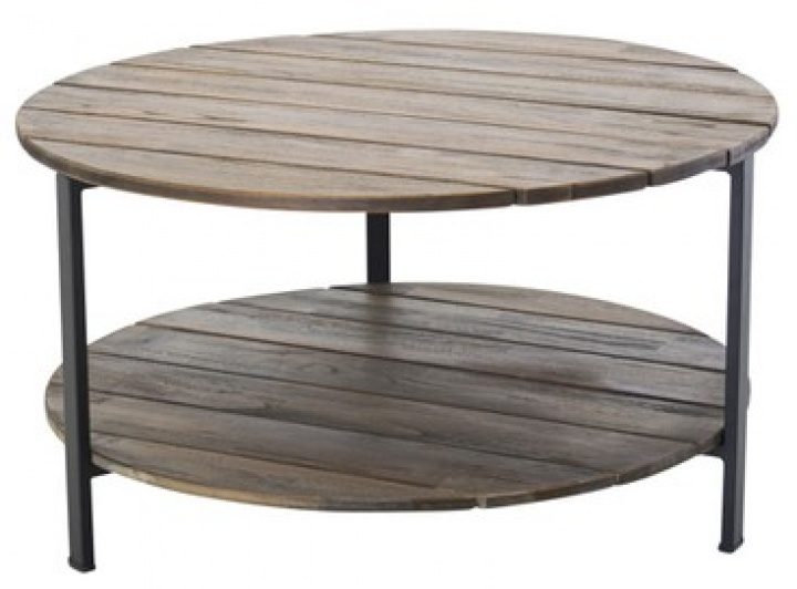 Couchtisch 'Karlskrona' Rund 80cm - Natur