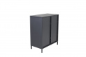 Schrank \'Alva\' 80x97cm - Schwarz
