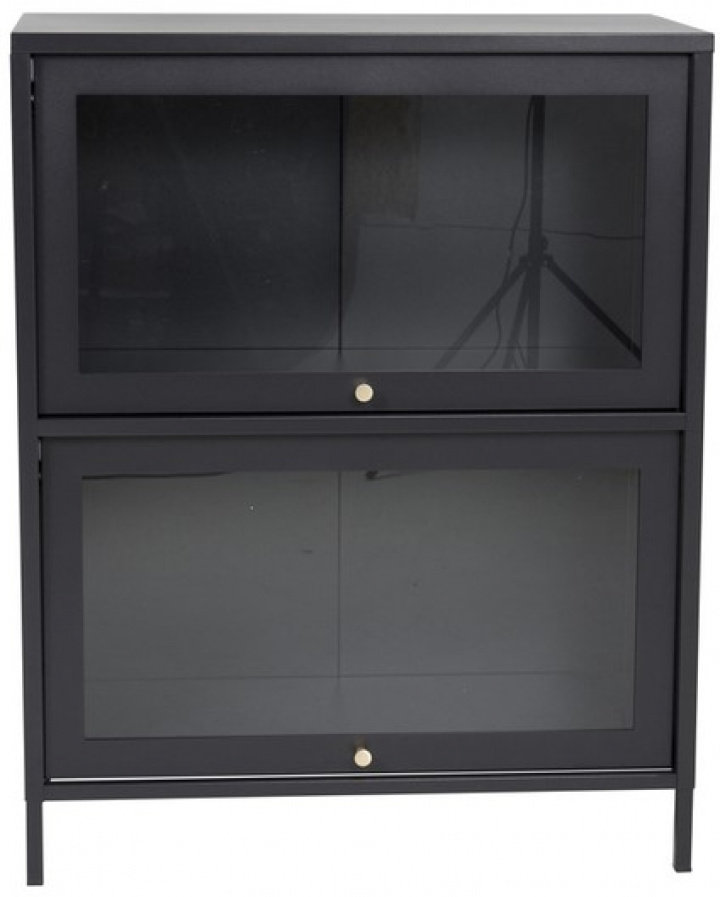 Schrank \'Bergslagen\' 80x100 - Schwarz in der Gruppe MBEL / Regale & Aufbewahrung / Schrnke und Sideboards bei Reforma (18078-208)