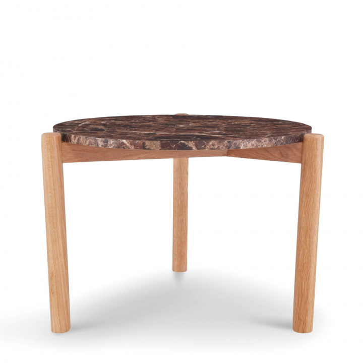 Couchtisch 'Marble' S - Braun