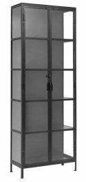 Kleiderschrank \'Phoenix\' - Glas/Eisen