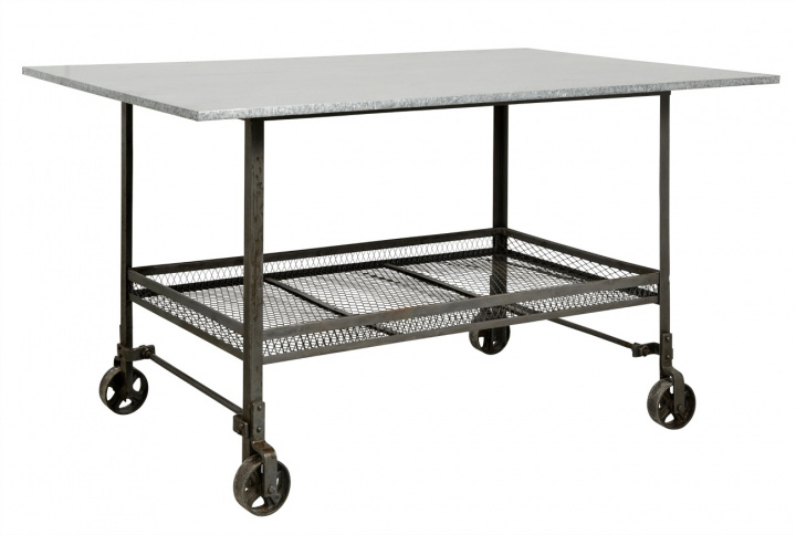 Rolltisch 'Industrial' - Eisen