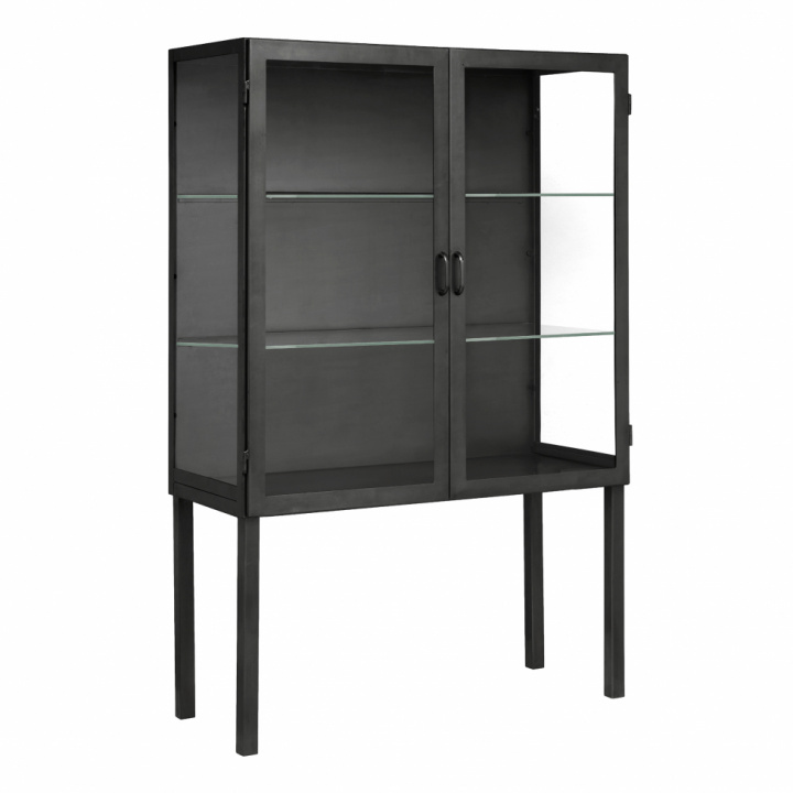 Schrank 'Display' - Glas / Schwarz