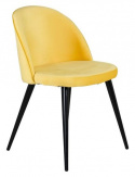 Stuhl \'Elverum\' - Gelb/Schwarz