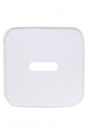Hocker \'Marseille\' 70cm - Weißer Lack