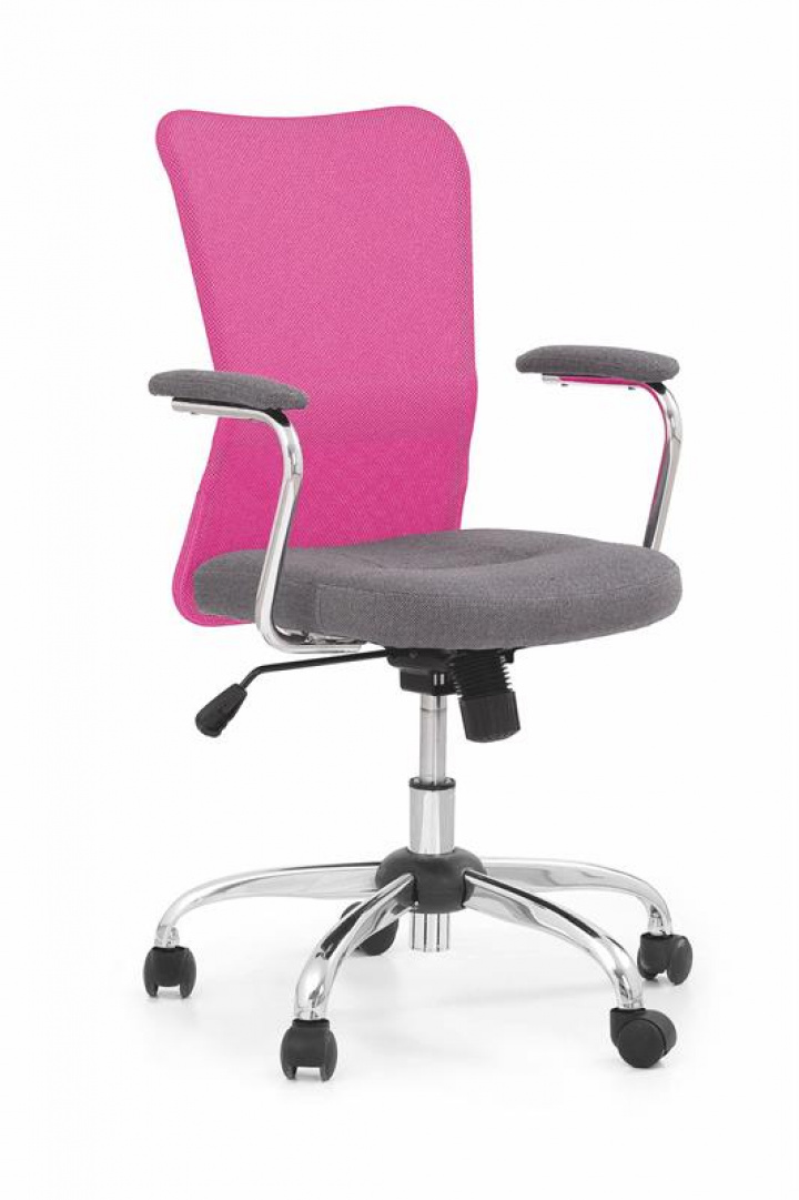 Brosessel \'Andy\' - Grau/Pink in der Gruppe ZIMMER / Wohnzimmer / Sthle bei Reforma (2010001173564)