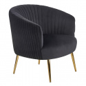 Sessel \'Black Velvet\' - Schwarz