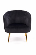 Sessel \'Black Velvet\' - Schwarz