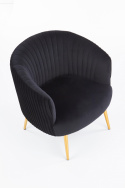 Sessel \'Black Velvet\' - Schwarz