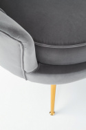Sessel \'Snäcka\' - Grau