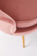 Sessel \'Amorinito\' S - Rosa/Gold
