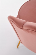 Sessel \'Amorinito\' S - Rosa/Gold