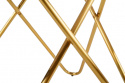 Esstisch \'Bonello\' Rund 120cm - Gold/Grau