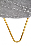 Esstisch \'Bonello\' Rund 120cm - Gold/Grau