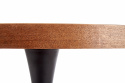 Esstisch \'Carmelo\' Rund 110cm - Holz/Schwarz