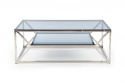 Couchtisch \'Aurora\' - SIlber